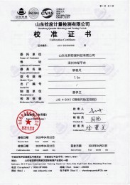 檢測儀器報(bào)告證書：鋼卷尺長度堅(jiān)定報(bào)告